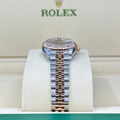 Lady-Datejust 28, Oystersteel and 18k Everose Gold, Ref# 279171-0009