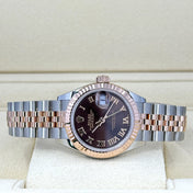 Lady-Datejust 28, Oystersteel and 18k Everose Gold, Ref# 279171-0009
