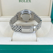 Datejust 41 Oystersteel and 18K White Gold 41 mm White Dial, Ref# 126334-0010