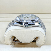Sky-Dweller, 42mm, Oystersteel and 18k White Gold, White, Jubilee, Ref# 336934-0004