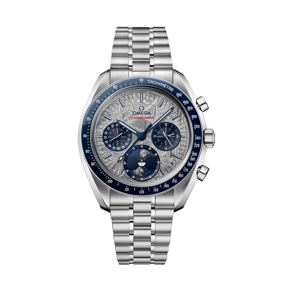 Unworn, Speedmaster Moonphase, Stainless Steel, Chronograph, 43 mm, Ref# 304.30.43.52.06.001, with box