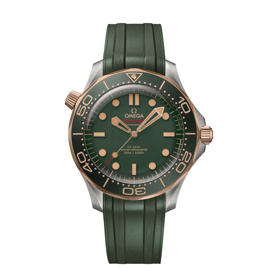 Unworn, Seamaster Diver 300m, Titanium and exclusive 9K Bronze Gold, 42mm, Ref# 210.92.42.20.10.001, with box