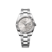Datejust 41, Stainless Steel and 18k White Gold, 41mm, Ref# 126334-0003
