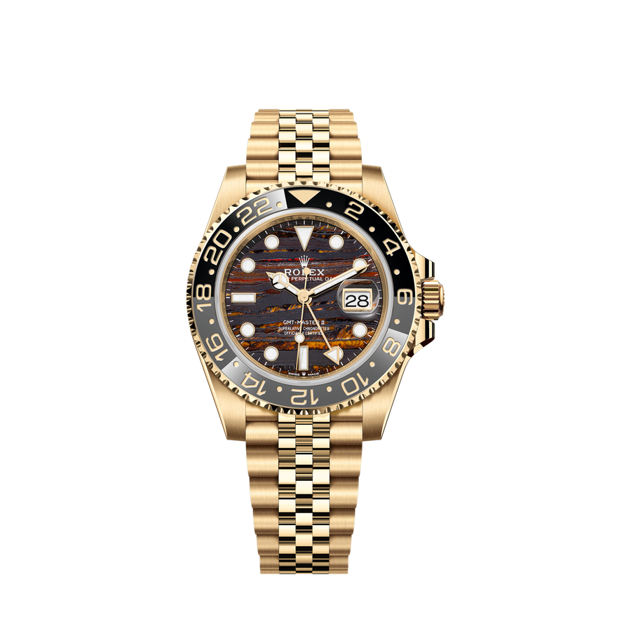 Unworn 2025, GMT-Master II, 18k Yellow Gold, 40mm, Ref# 126718grnr-0002, with box