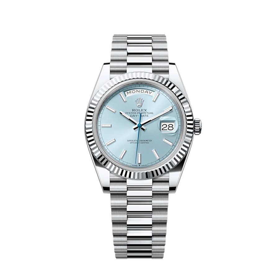 Day-Date 40, Platinum, 40mm, Ref# 228236-0018