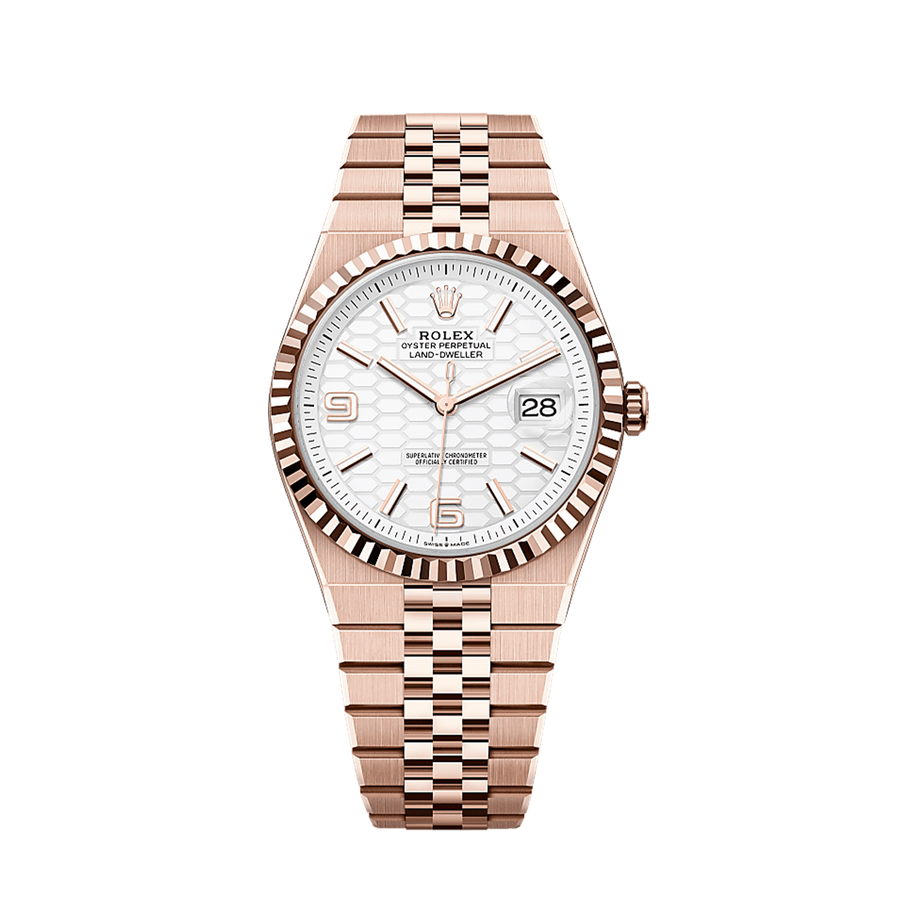 Land-Dweller 40mm Oyster Everose Gold M127335-0001