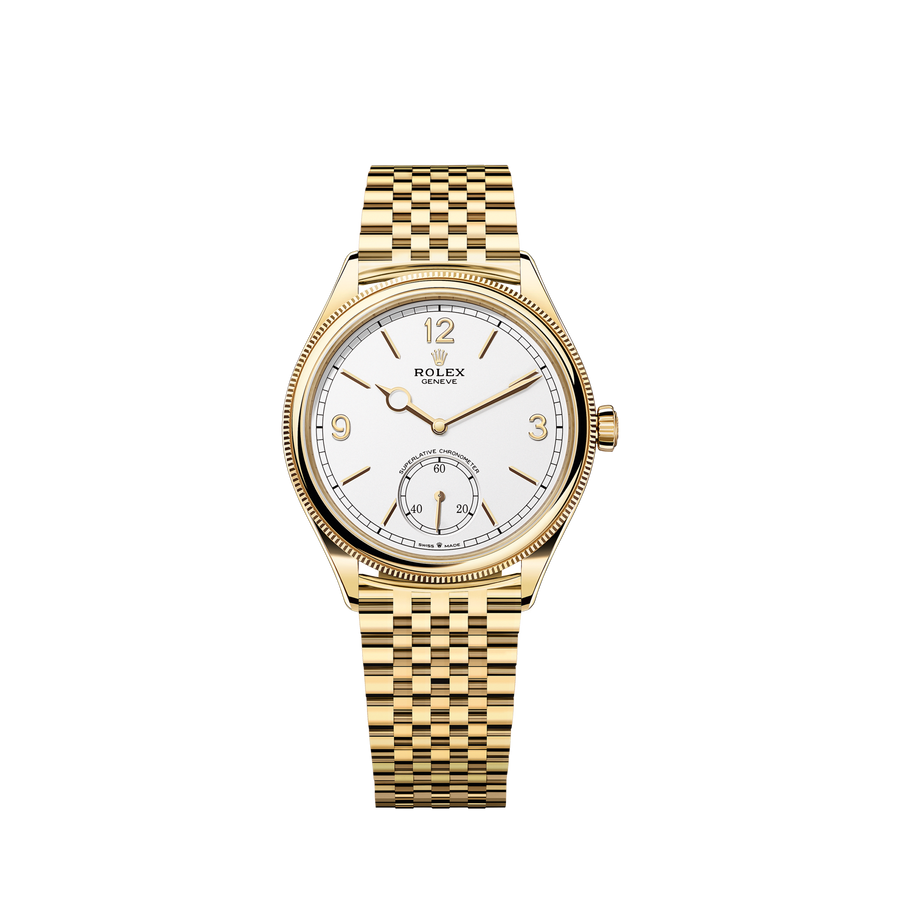 Unworn 2025, Perpetual 1908, 18k Yellow Gold, 39mm, Ref# 52508-0008, with box
