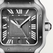 Unworn Santos, Stainless Steel, 39.8mm, Ref# WSSA0037, with box