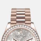 Datejust 31mm, 18k Everose Gold and Diamonds, Ref# 278285rbr-0036