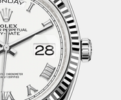 Day-Date, 36mm, Platinum, Ref# 128236-0007