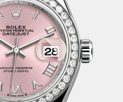 Lady-Datejust 28mm, 18k White Gold, Ref# 279139rbr-0012