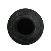 Better Homes & Gardens Black Textured Ceramic Floor Vase, 24 in
