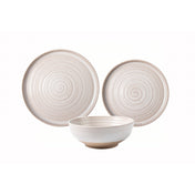 Better Homes & Gardens Collins Cream Stoneware 12-Piece Dinnerware Set