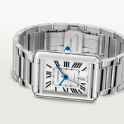 Unworn Tank Must, Extra-large Stainless Steel, 41mm x 31mm, Ref# WSTA0053, with box