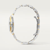 Unworn Ballon Bleu, Stainless Steel and 18k Yellow Gold, 36mm, Ladies, Ref# W2BB0038, with box