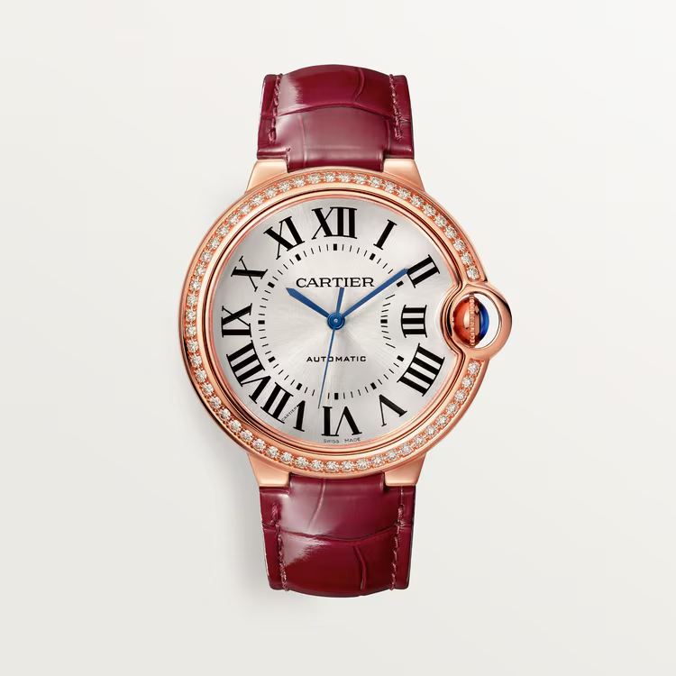 Unworn Ballon Bleu, 18k Rose Gold with Diamond-set, 36mm, Ref# WJBB0034, with box