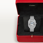 Unworn Santos, Stainless Steel, 35.1mm, Ref# W4SA0005, with box