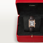 Unworn, Tank Louis, 18k Rose Gold, 33.7mm x 25.5mm, Ref# WGTA0011, with box