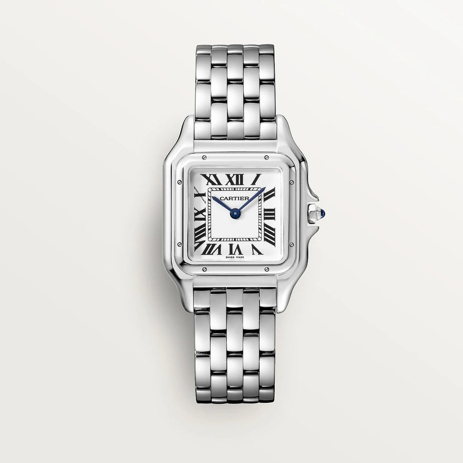 Unworn Panthère Medium, Stainless Steel, 27mm x 37mm, Ref# WSPN0015, with box