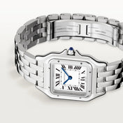 Unworn Panthère Medium, Stainless Steel, 27mm x 37mm, Ref# WSPN0015, with box