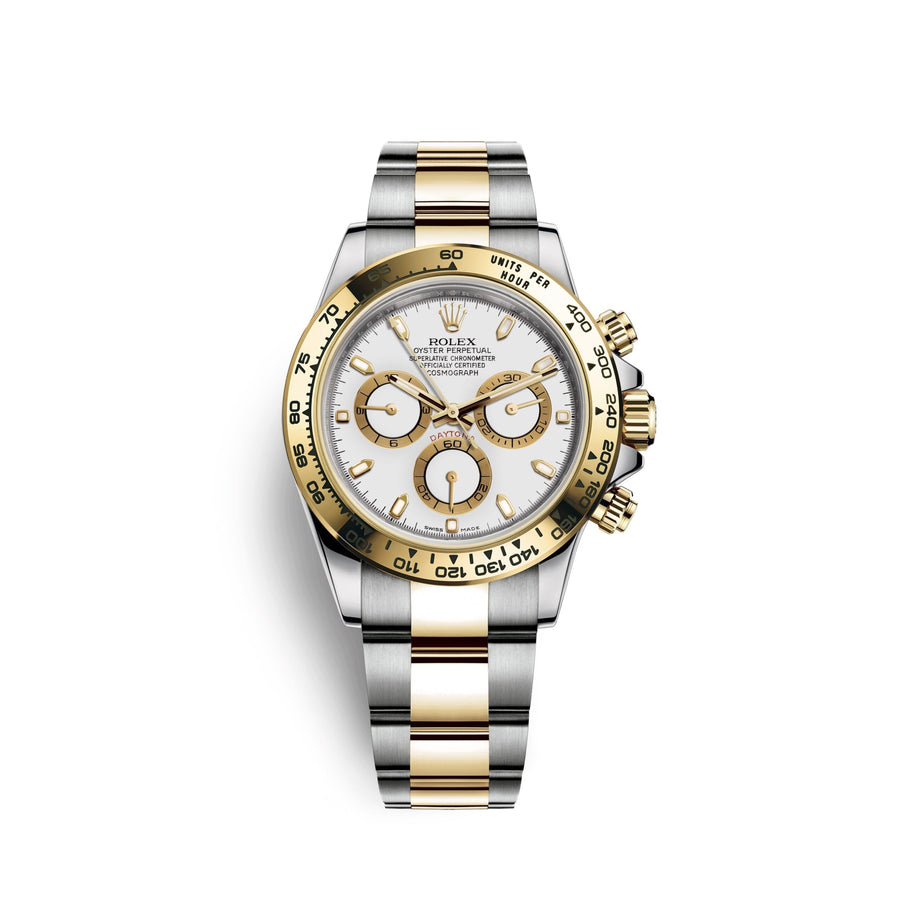 Cosmograph Daytona, 18k Yellow Gold and Stainless Steel, 40mm, Ref# 116503-0001