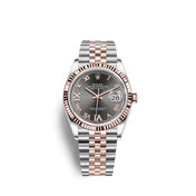 Datejust 36, 18k Everose Gold and Stainless Steel, 36mm, Ref# 126231-0023