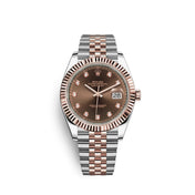 Datejust 41, 18k Everose Gold and Stainless Steel, 41mm, Ref# 126331-0004