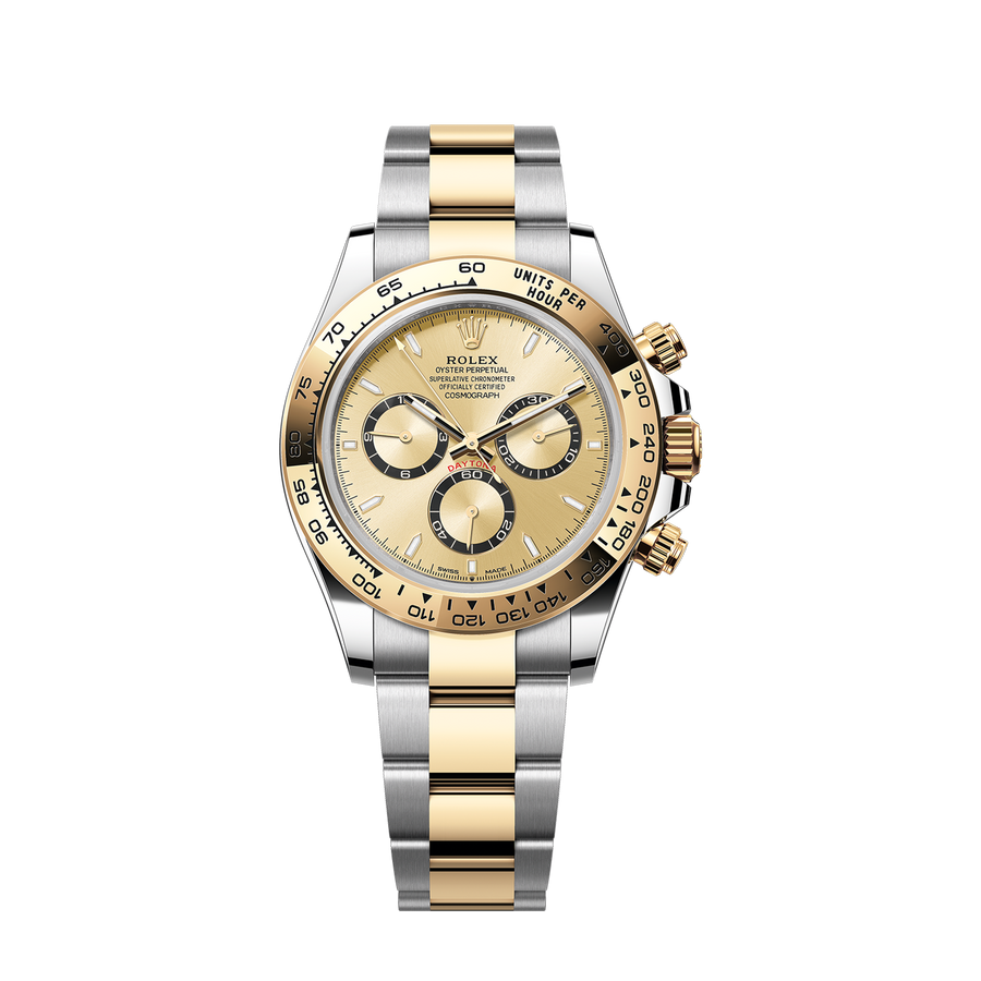 Cosmograph Daytona 40mm, Oystersteel and 18k Yellow Gold, Ref# 126503-0004