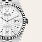 Land-Dweller 40mm Oystersteel & White Gold M127334-0001