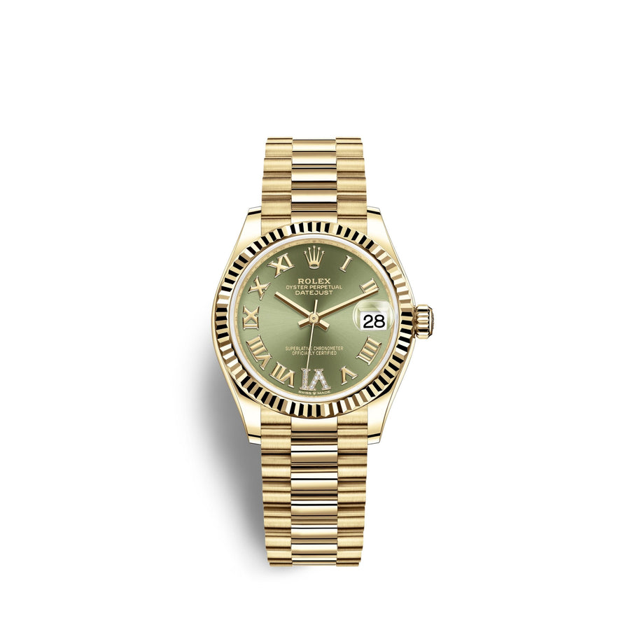 Datejust 31, 18k Yellow Gold, Ref# 278278-0030