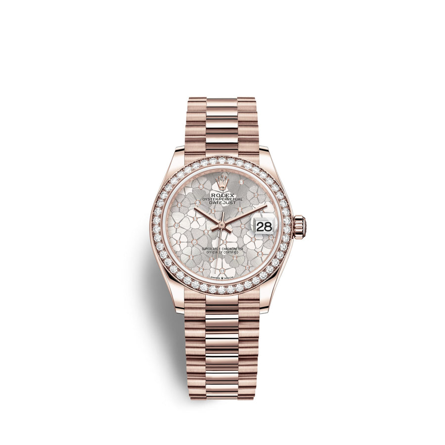 Datejust 31mm, 18k Everose Gold and Diamonds, Ref# 278285rbr-0036