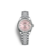 Lady-Datejust 28, Oystersteel and 18k White Gold, Ref# 279174-0003