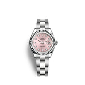 Lady-Datejust 28, Oystersteel and 18k White Gold, Ref# 279174-0004