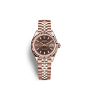 Lady-Datejust 28, 18k Everose Gold, Ref# 279175-0008