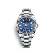 Sky-Dweller 42mm, Oystersteel and 18k White Gold, Ref# 326934-0003