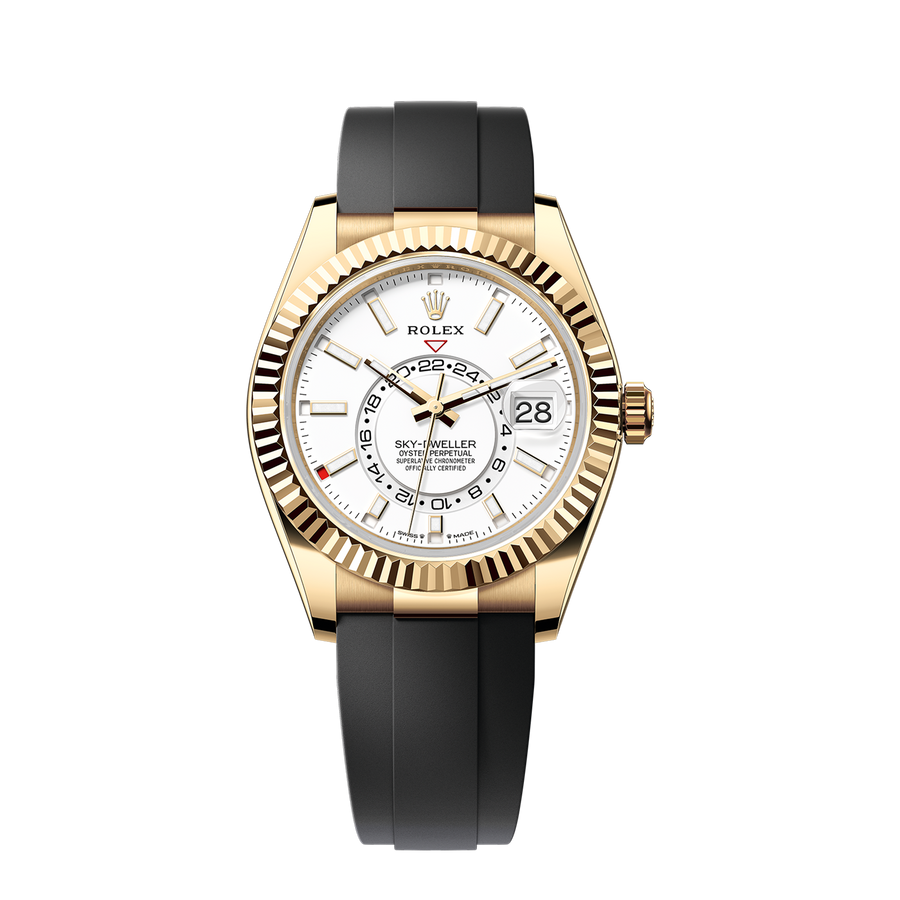 Sky-Dweller, 42mm, 18k Yellow Gold, Ref# 336238-0003