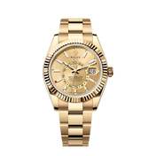 Sky-Dweller, 42mm, 18k Yellow Gold, Ref# 336938-0001