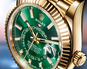 Unworn 2025, Sky-Dweller, 42mm, 18k Yellow Gold, Ref# 336938-0008, with box
