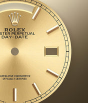 Day-Date 36 Yellow gold Ref# 128238-0045
