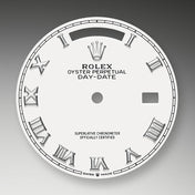 Day-Date, 36mm, Platinum, Ref# 128236-0007