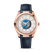 Seamaster AQUA TERRA 150M CO‑AXIAL MASTER CHRONOMETER GMT WORLDTIMER Ref# 220.53.43.22.02.001
