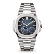 Nautilus Date, Moon Phases Watch, Stainless Steel, 40mm, Ref# 5712/1A-001