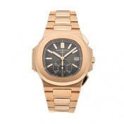 Nautilus Flyback Chronograph, Date Watch, 18k Rose Gold, 40,5 mm, Ref# 5980/1R-001