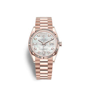 Day-Date 36 Everose gold Ref# 128235-0029