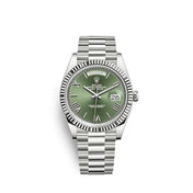 Day-Date 40 White gold Ref# 228239-0033