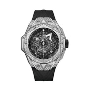 Big Bang SANG BLEU II TITANIUM PAVÉ Ref# 418.NX.1107.RX.1604.MXM20