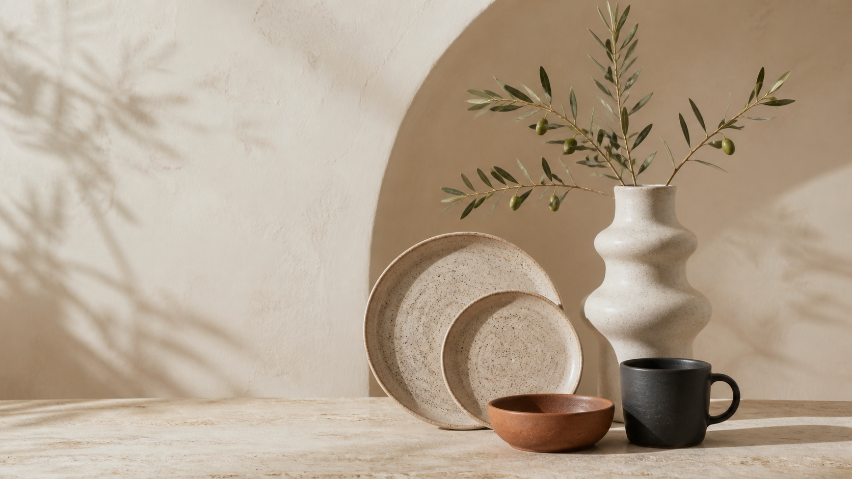 Neutral ceramic collection